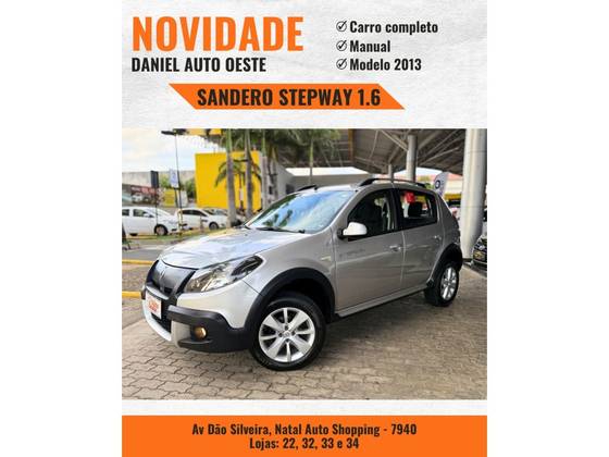 RENAULT SANDERO 1.6 STEPWAY 8V FLEX 4P MANUAL